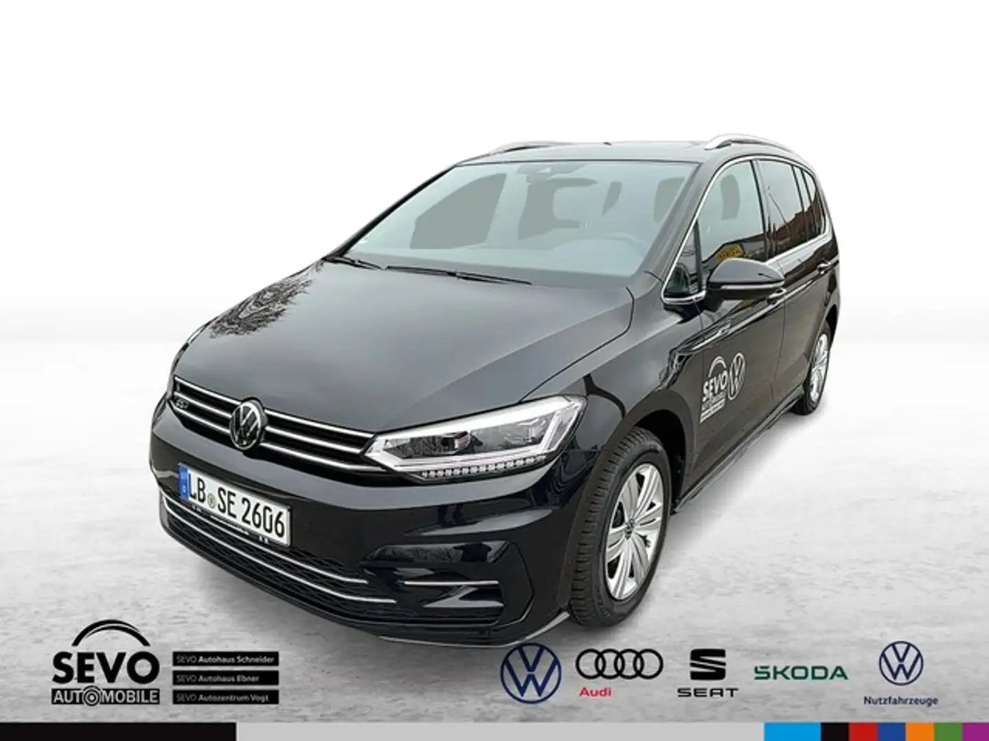 Volkswagen Touran 1.5 TSI DSG Highline Schwarz - 1