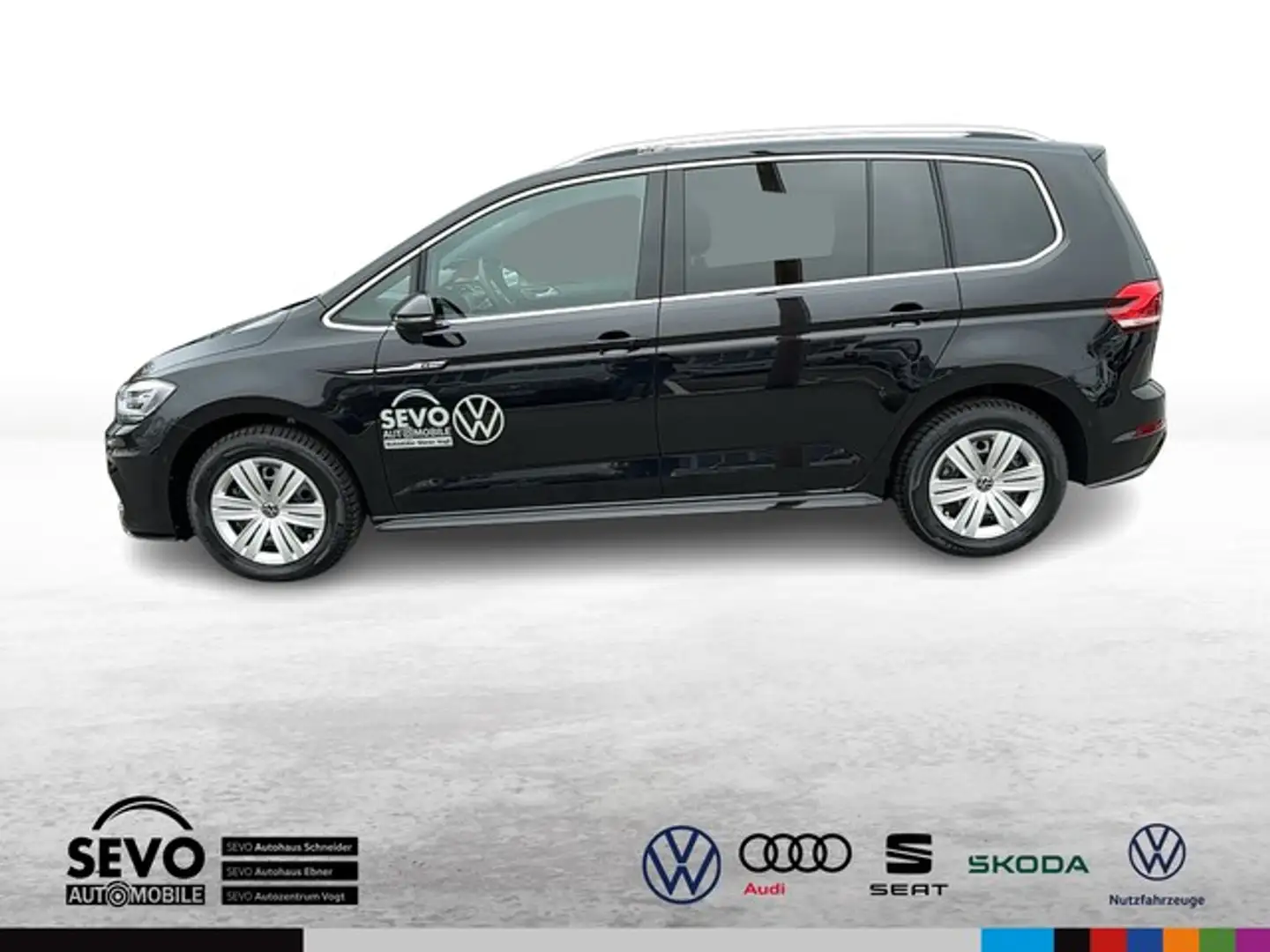 Volkswagen Touran 1.5 TSI DSG Highline Schwarz - 2