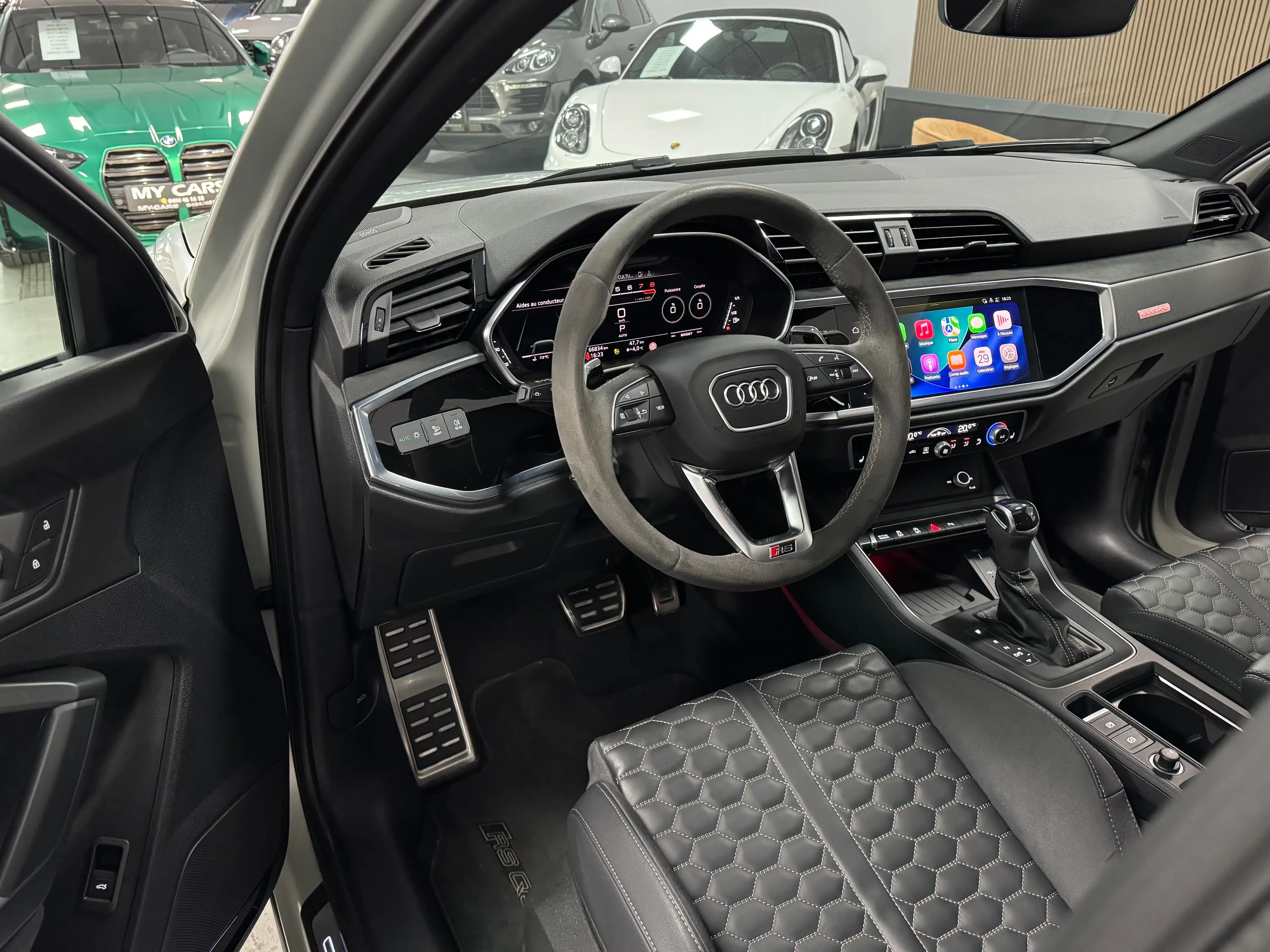 Audi RS Q3 Sportback Exclusive Sieges Daytona Carbone Color Original — photo 13