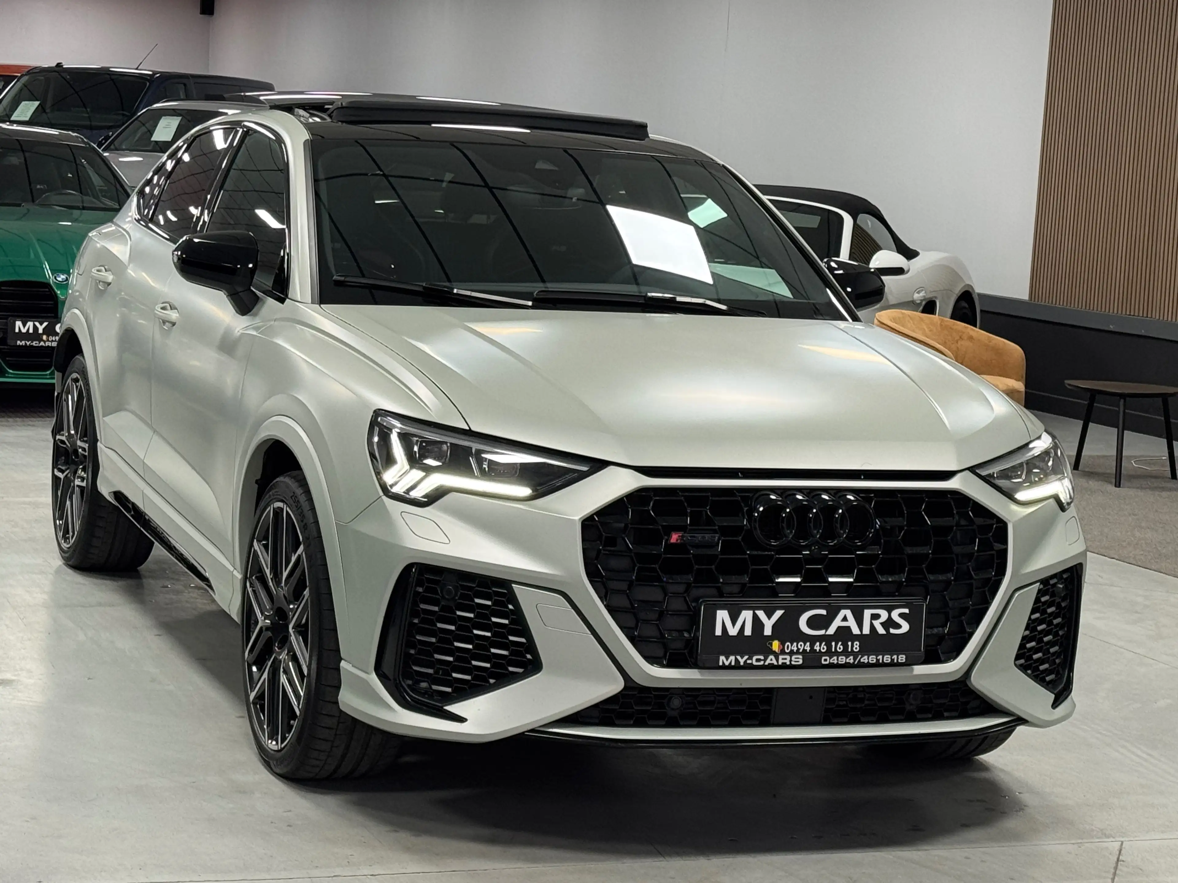 Audi RS Q3 Sportback Exclusive Sieges Daytona Carbone Color Original — photo 3