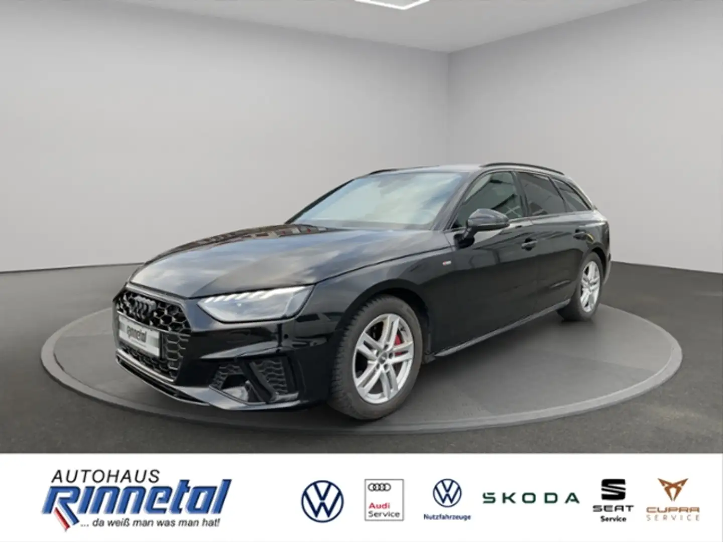 Audi A4 Avant 40 TDI quattro S tronic S line MATRIX LED+N Schwarz - 1