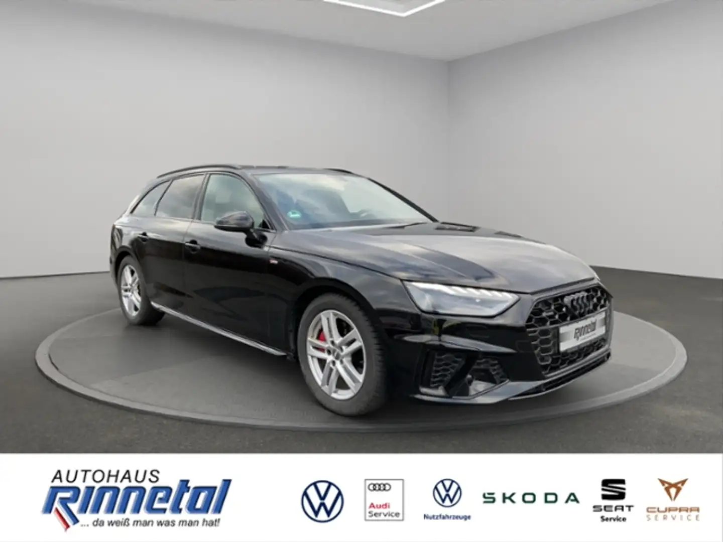 Audi A4 Avant 40 TDI quattro S tronic S line MATRIX LED+N Schwarz - 2
