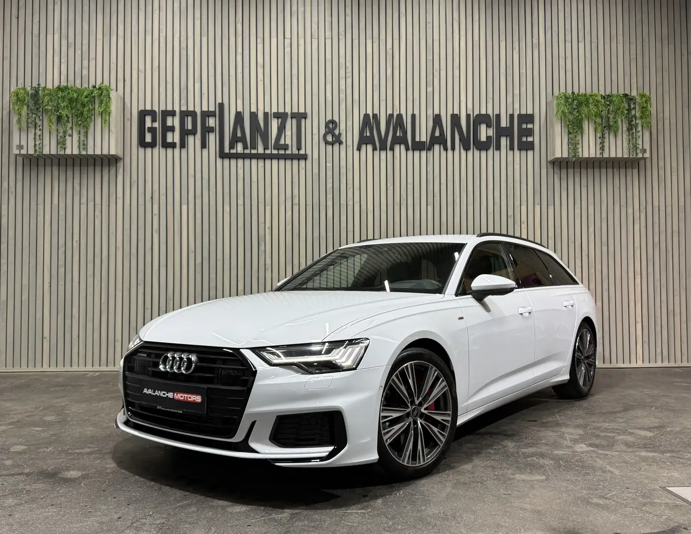 Audi A6 55eTFSI SPORT QU 3XS-LINE HD-MATRIX AHK HUD 20'' Weiß - 1