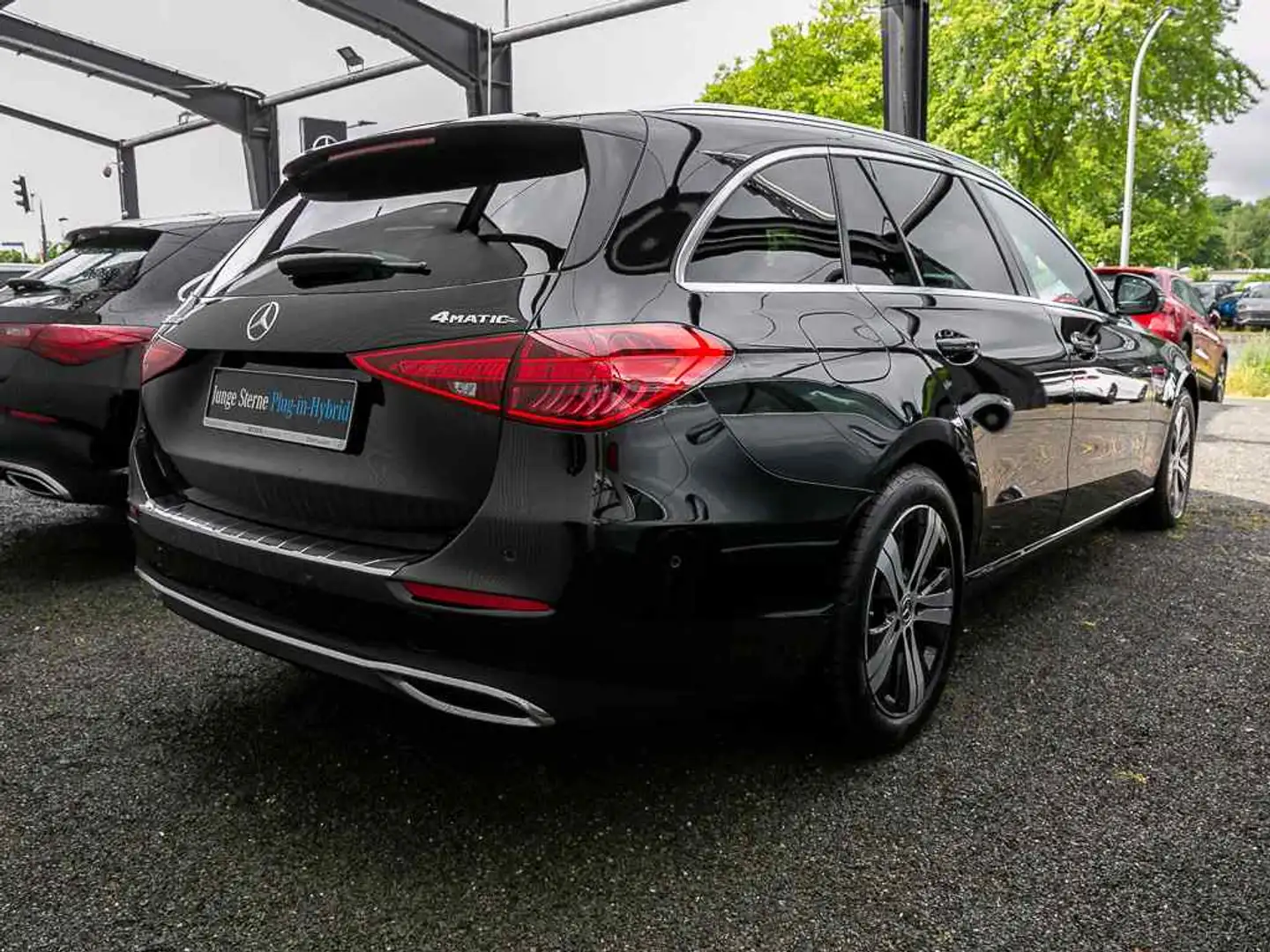 Mercedes-Benz C 300 Tde 4M AVANTGARDE AHK HUD DISTRONIC TOTWI Schwarz - 2