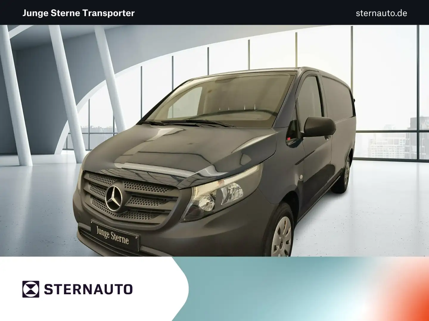 Mercedes-Benz Vito Vito 116 KA/L Automatik Navi Klima AHK  Pro Autom. Blau - 1