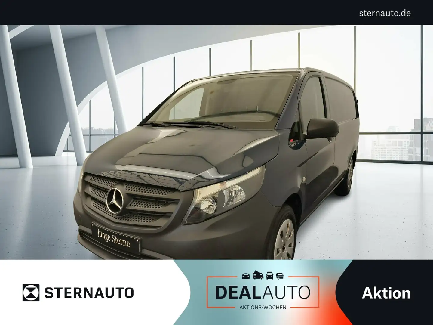 Mercedes-Benz Vito Vito 116 KA/L Automatik Navi Klima AHK  Pro Autom. Blau - 1