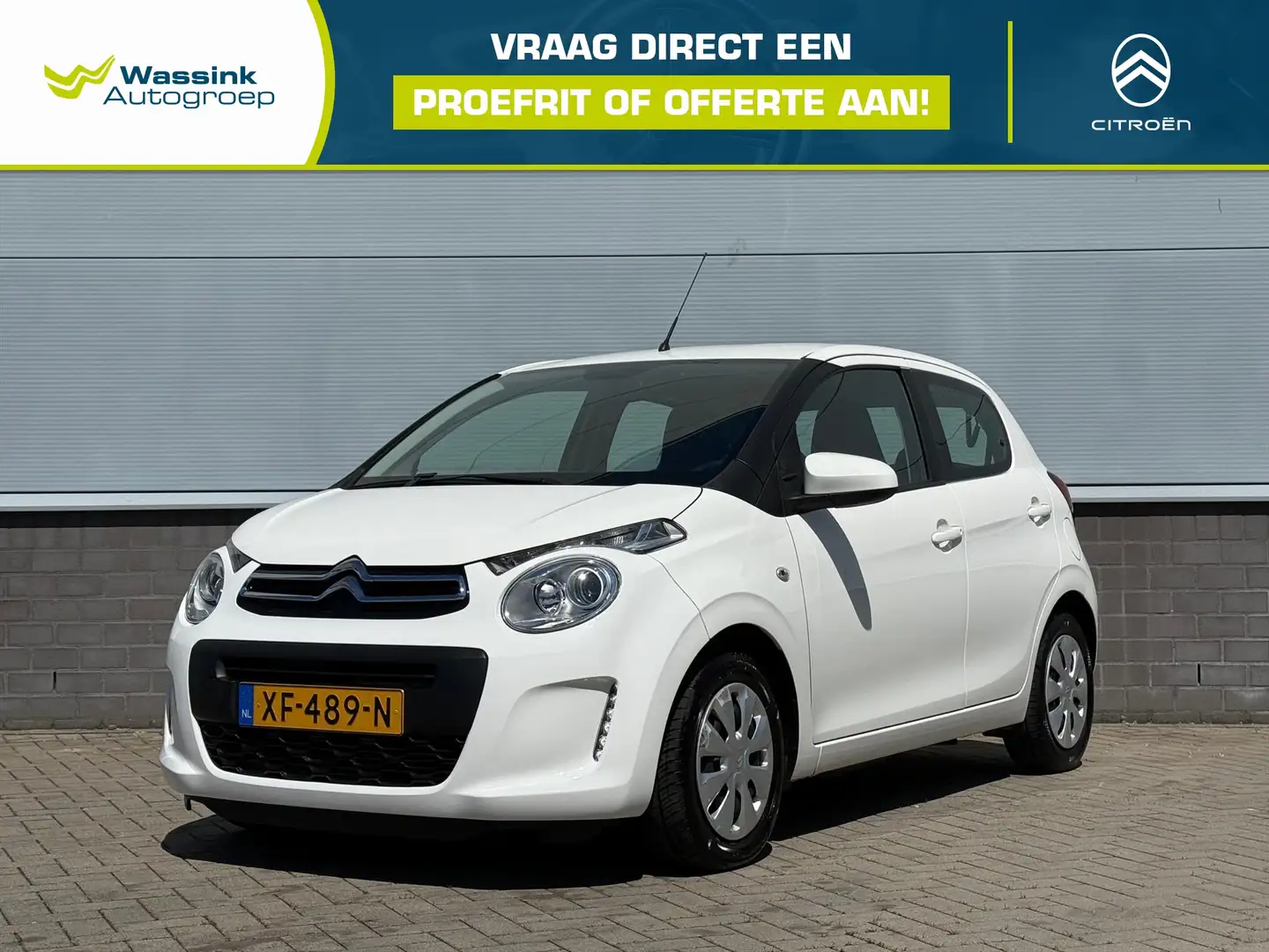 Citroen C1 Feel I 5 Deurs I Achteruitrij Camera | Carplay | A Blanc - 1