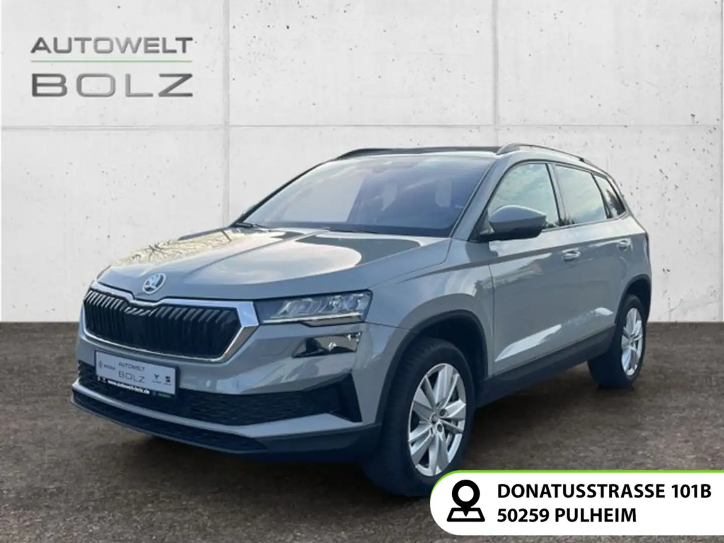 Skoda Karoq Selection 1.5 TSI Navi DigiCock LED Kamera Grau - 1