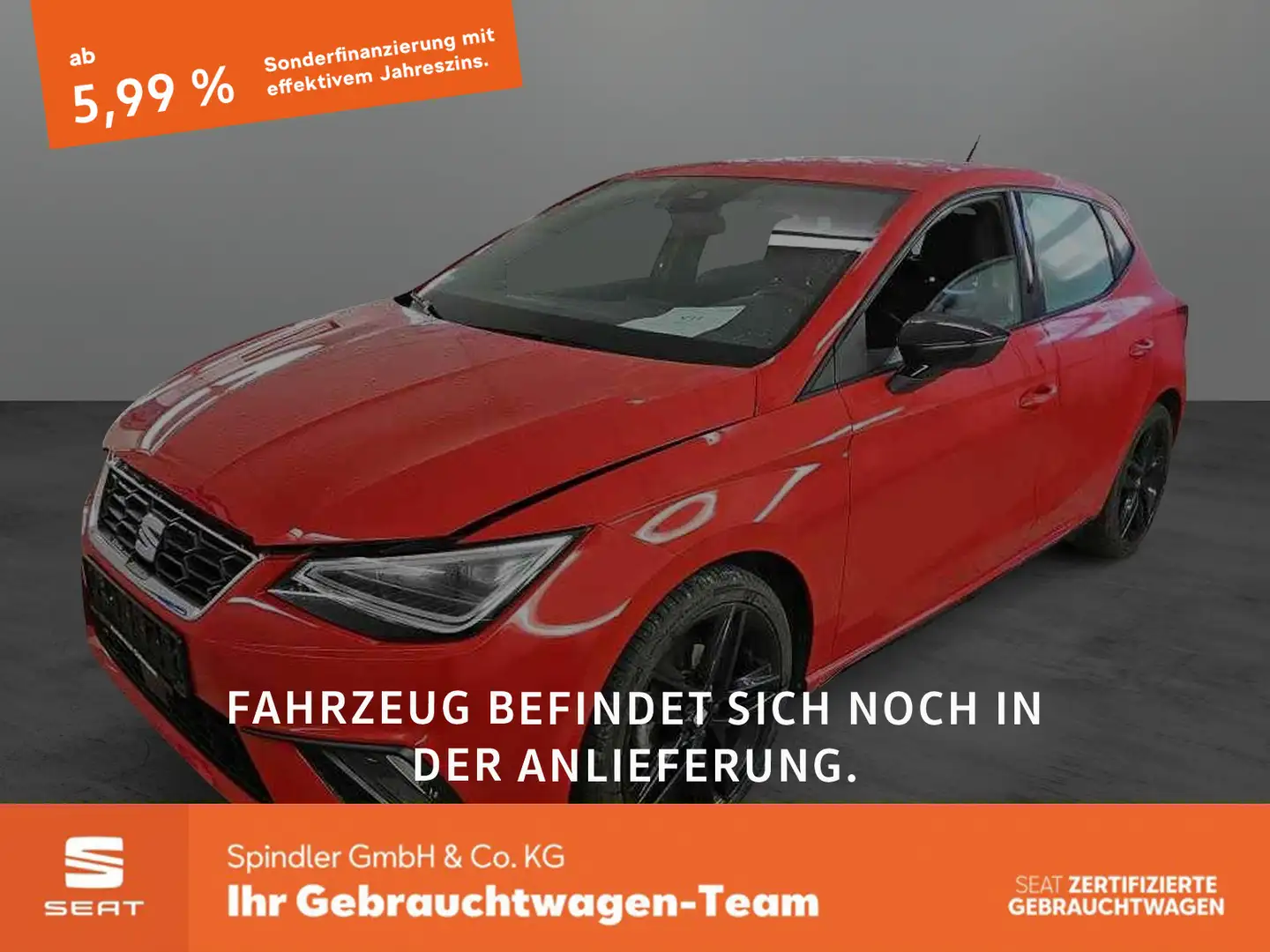 SEAT Ibiza FR Black Edition 1.0 TSI DSG / Navi, LED Rot - 1