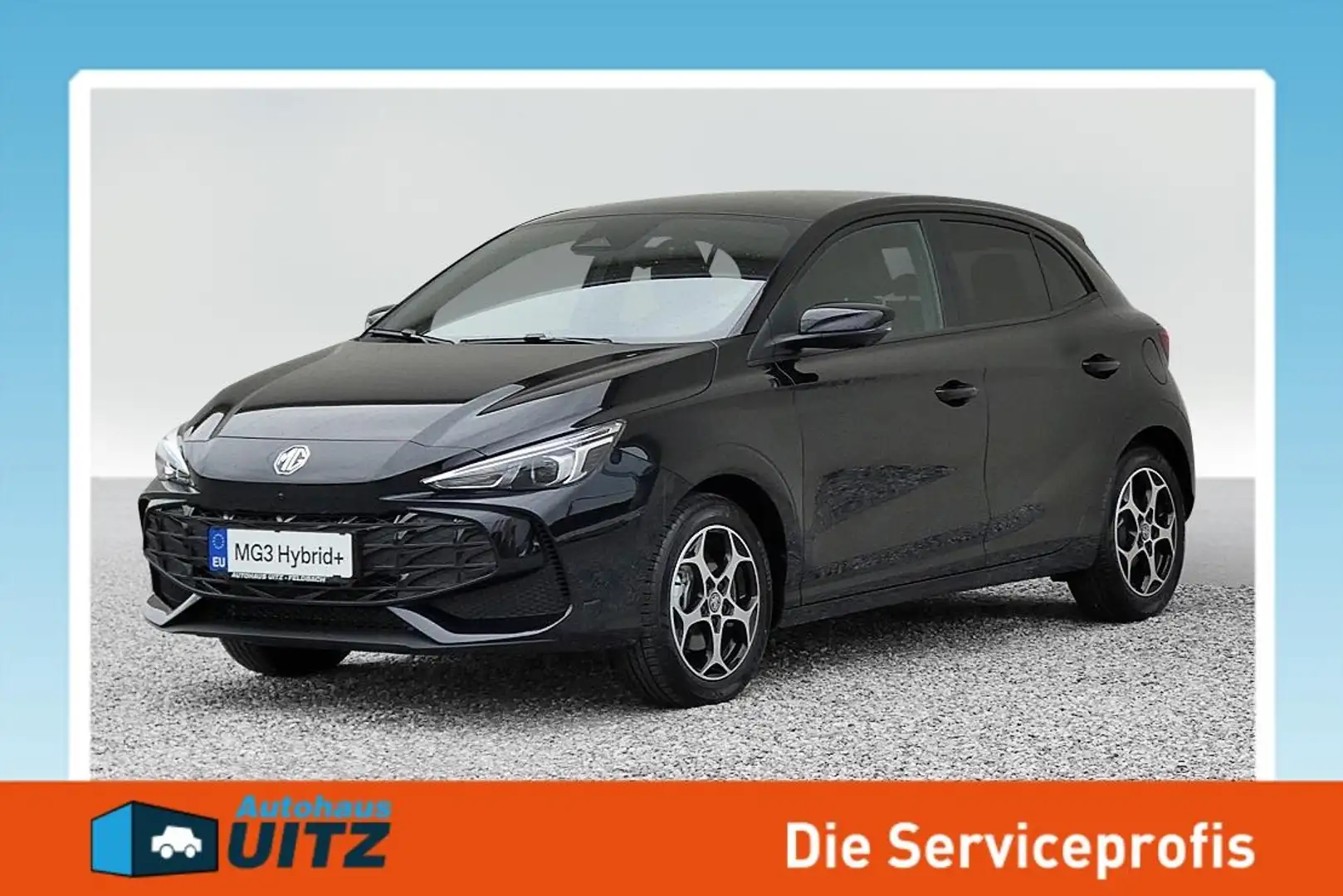 MG MG3 1,5 HEV Luxury +Fahrass+LED+360° Schwarz - 1