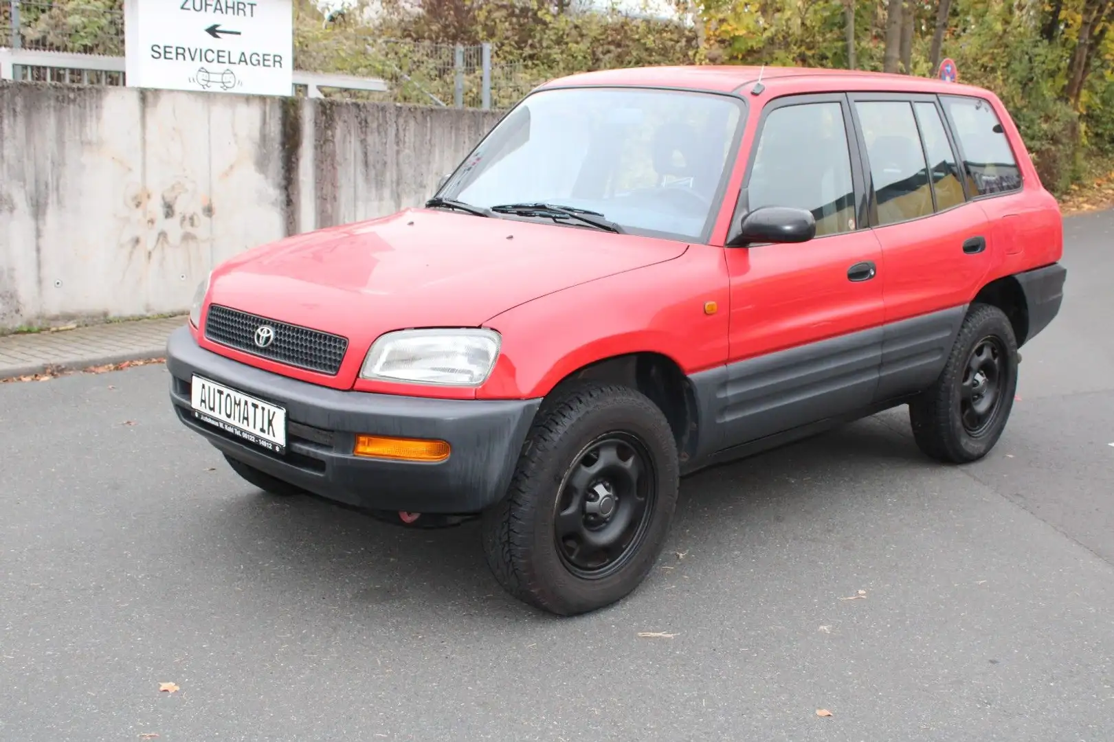 Toyota RAV 4 Fun Automatik 1. Hand Klima Allrad Piros - 1