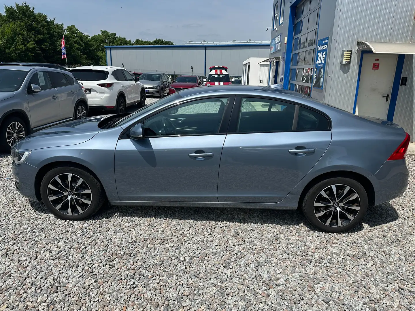Volvo S60 Linje Svart 2.0 D AUT. LEDER XENON NAVI Bleu - 2