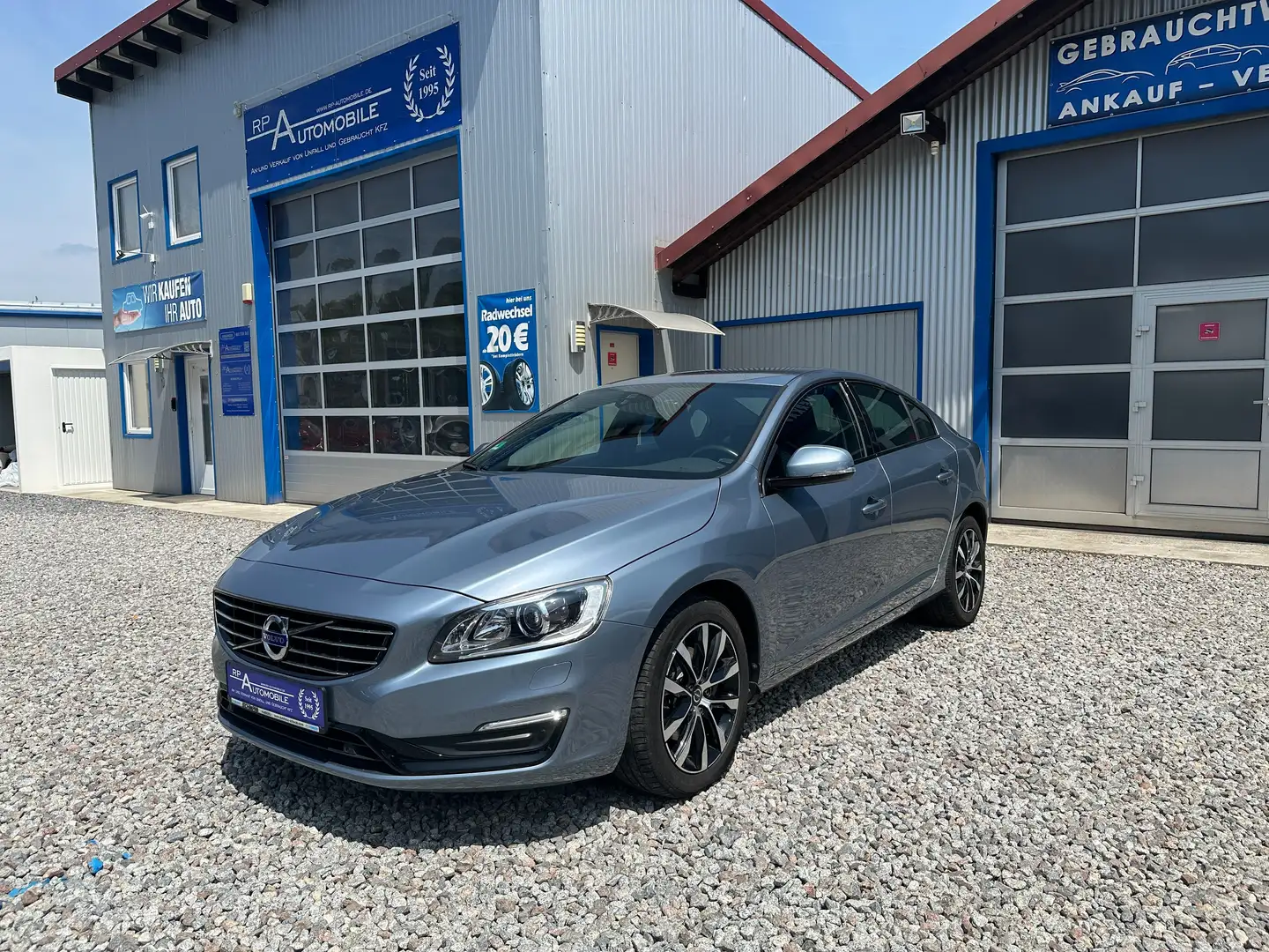 Volvo S60 Linje Svart 2.0 D AUT. LEDER XENON NAVI Bleu - 1