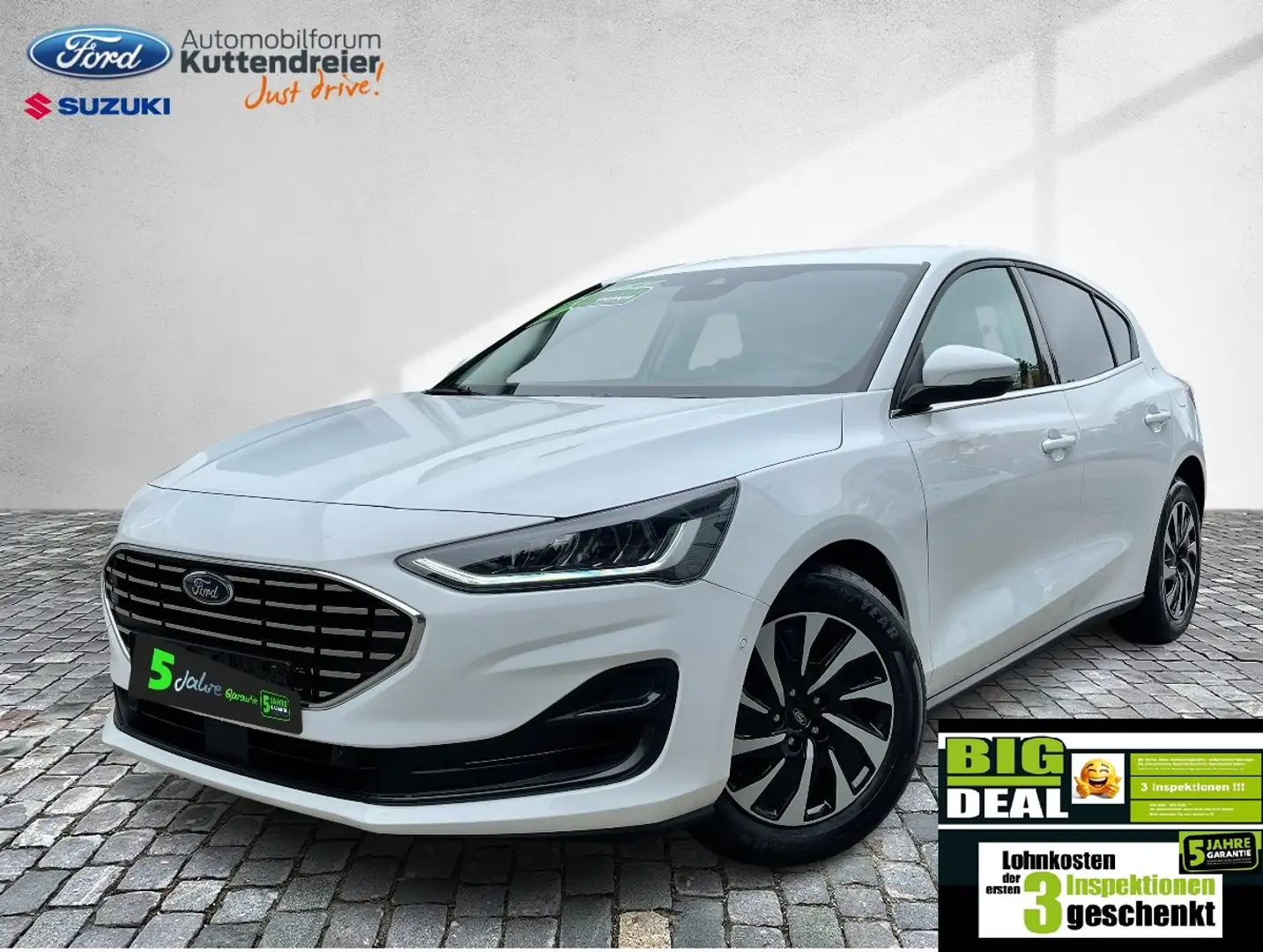 Ford Focus Hybrid  Titanium Navi Kamera Voll-LED Blanc - 1