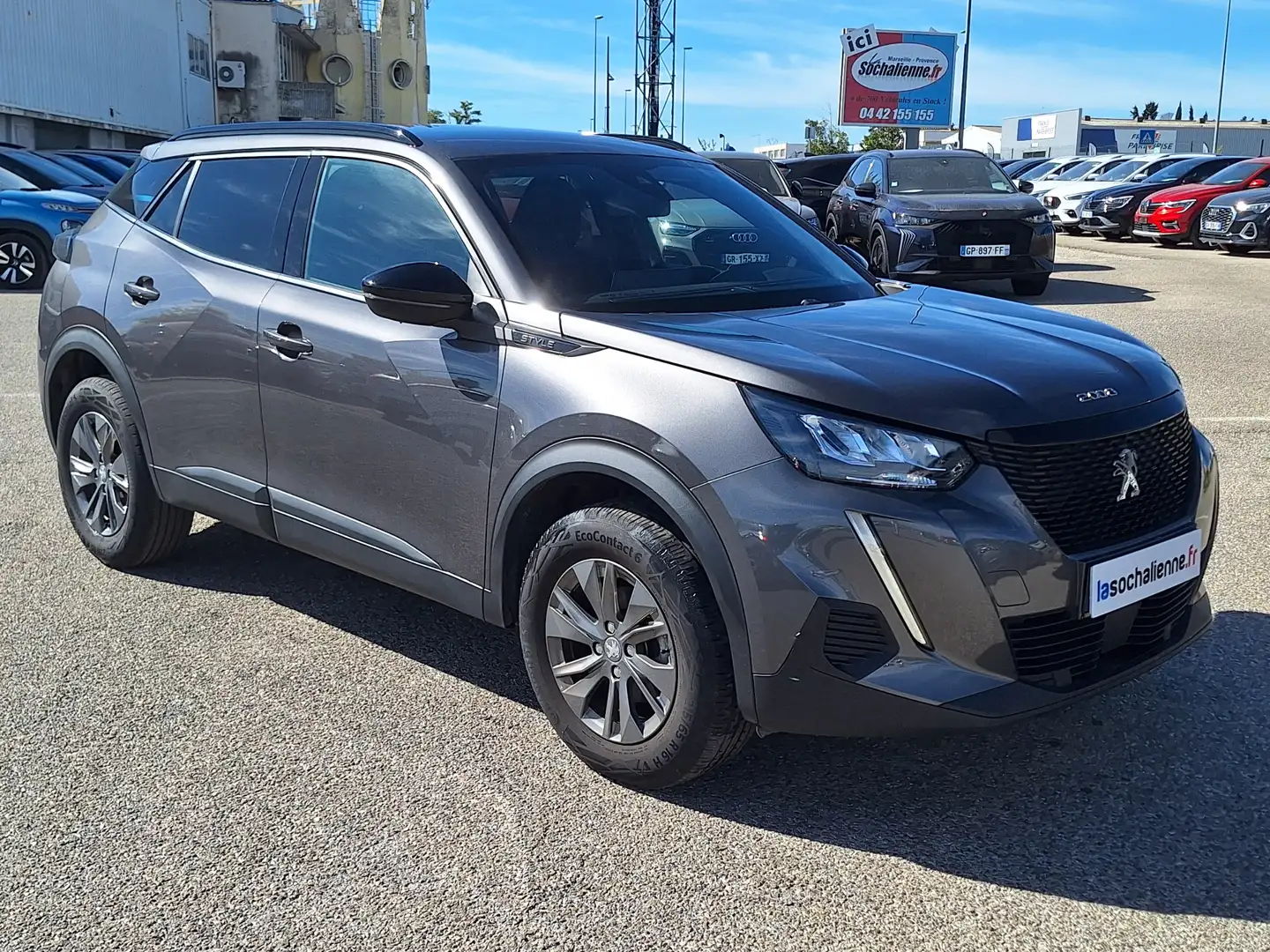 Peugeot 2008 PureTech 130 S\u0026amp;S EAT8 Style Grau - 2