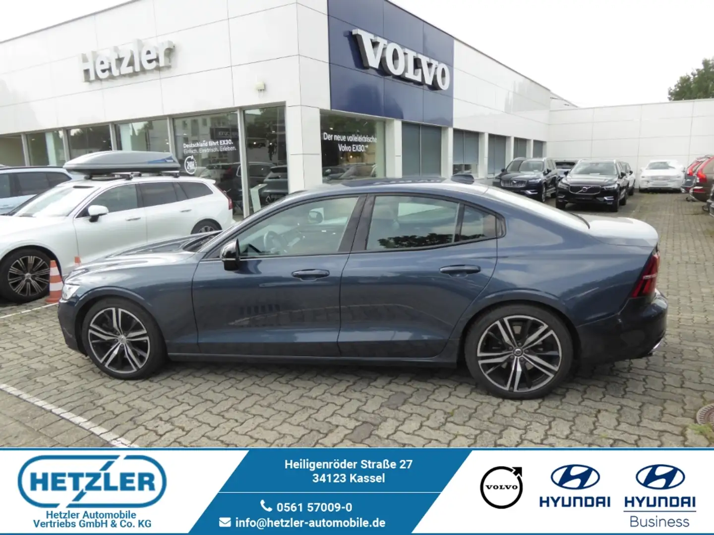 Volvo S60 R Design T5 EU6d-T DAB HarmanKardon SHZ Verkehrsze Bleu - 1