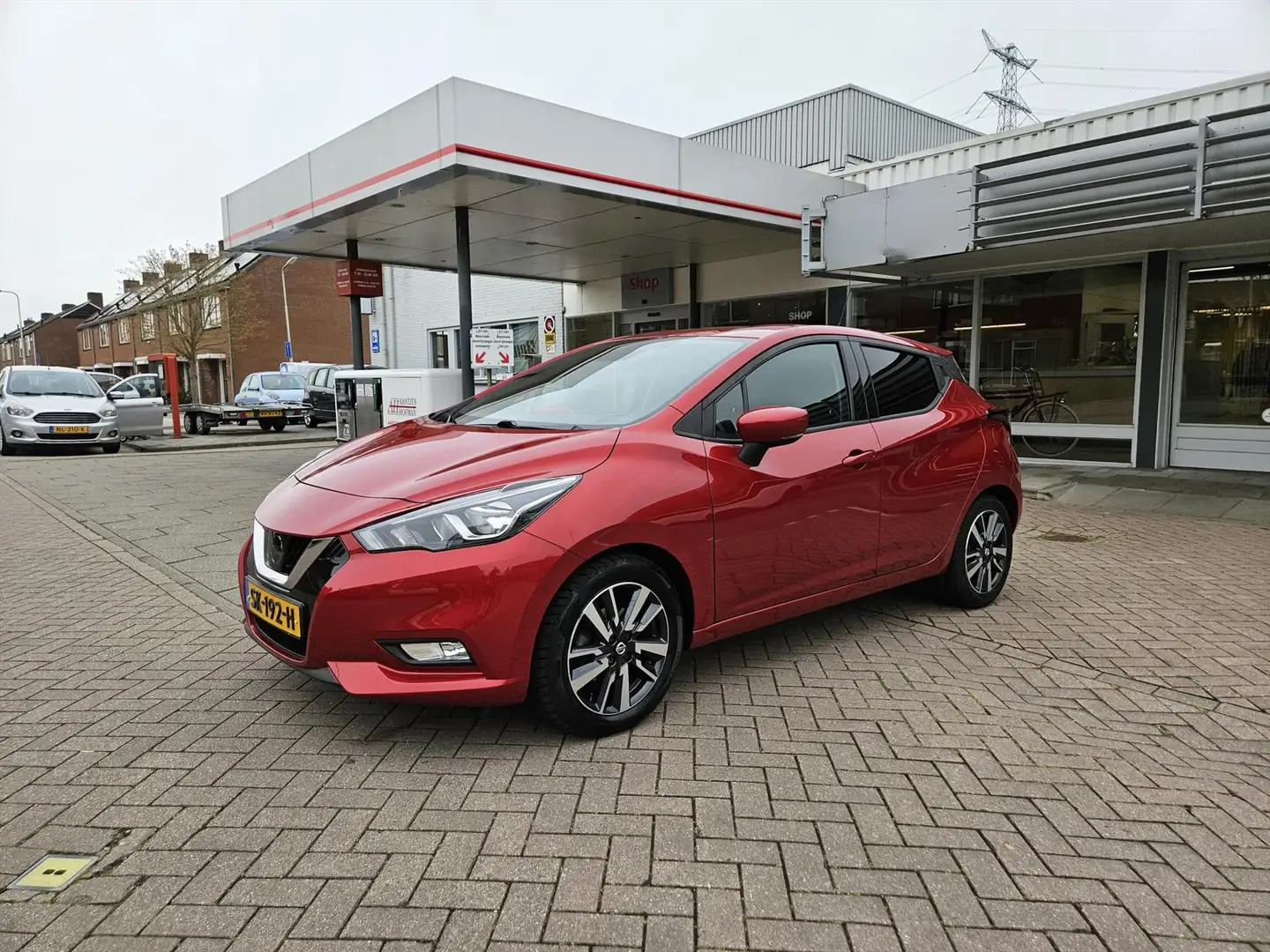 Nissan Micra 0.9 IG-T 90pk N-Connecta Rood - 1