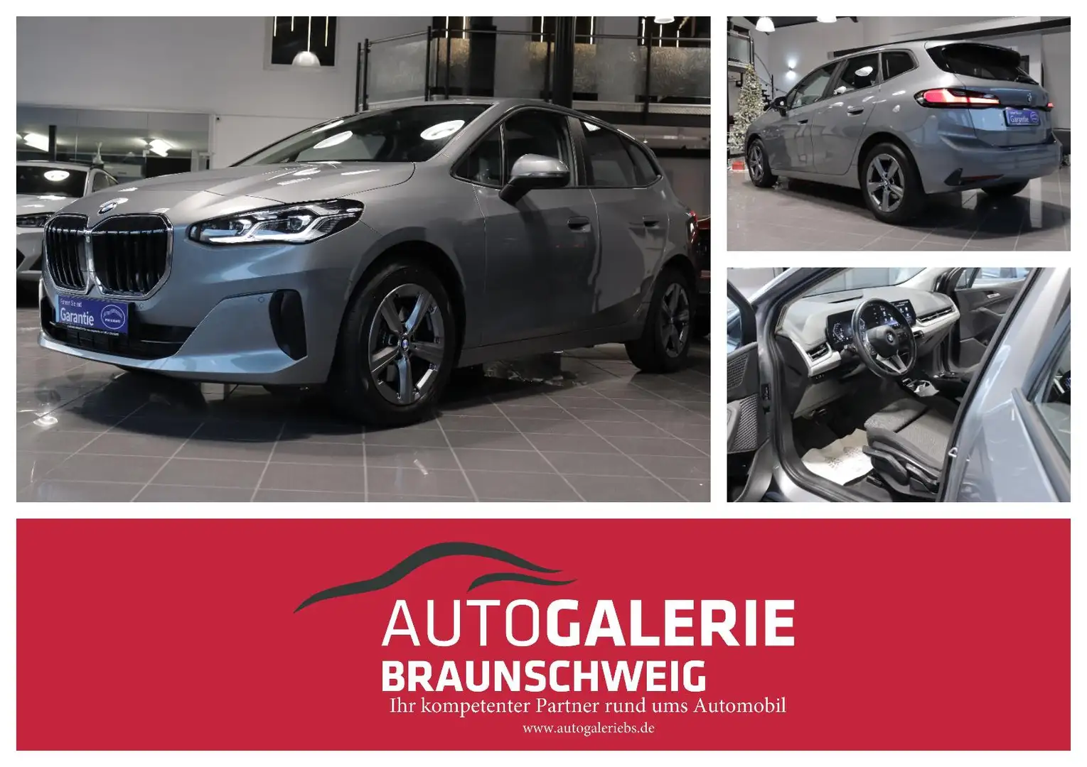 BMW 218 218i Active Tourer *WIDESCREEN*ACC*CAM*NAVI* Grau - 1