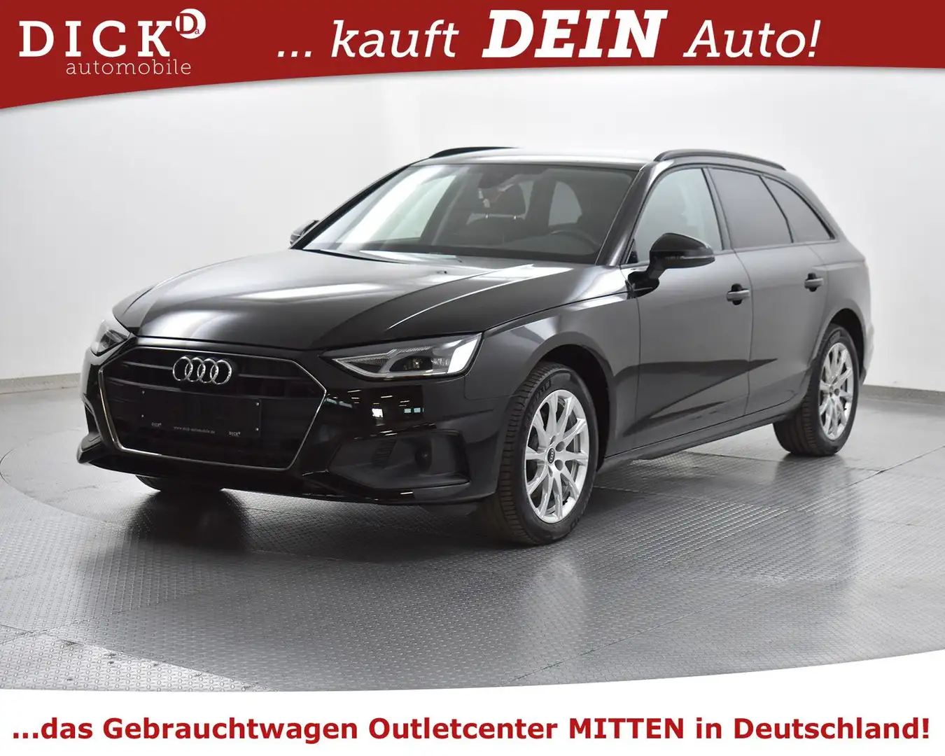 Audi A4 Av 30d S-Tr. NAV+LED+AHK+SHZ+PDC+TEMP+DAB+17" Чёрный - 2