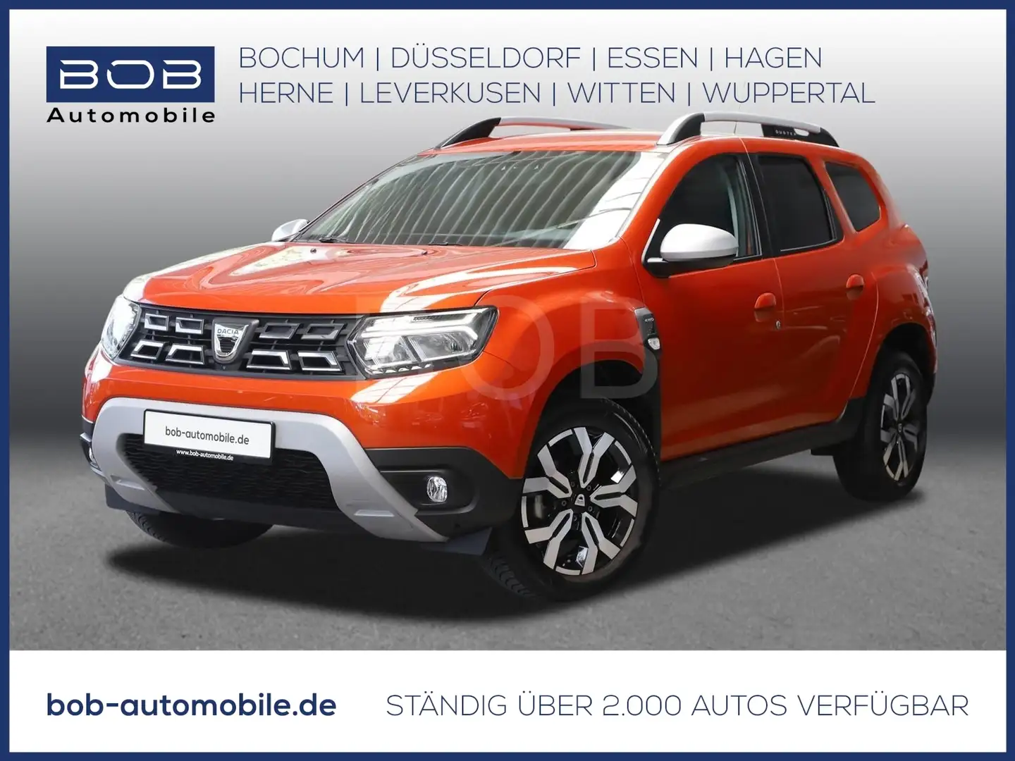 Dacia Duster Prestige+ TCe 150 4WD NAVI SHZ 360° AHK Orange - 1
