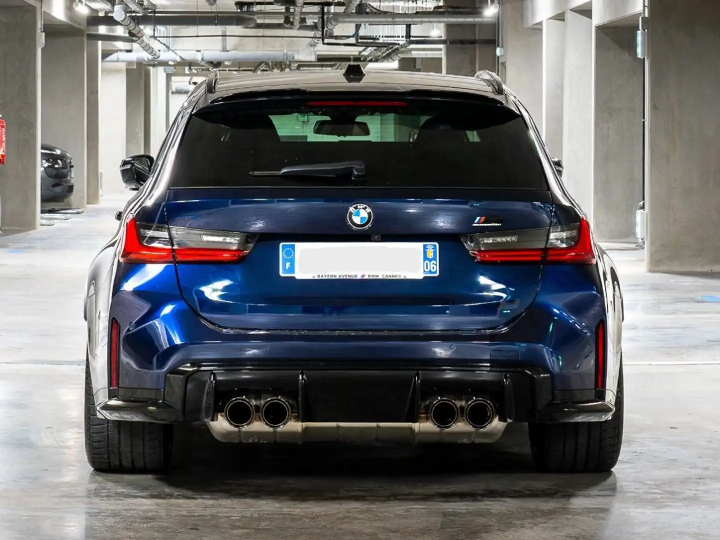 BMW M3 (G81) TOURING 3.0 510 M3 COMPETITION M XDRIVE BVA8 Bleu - 2