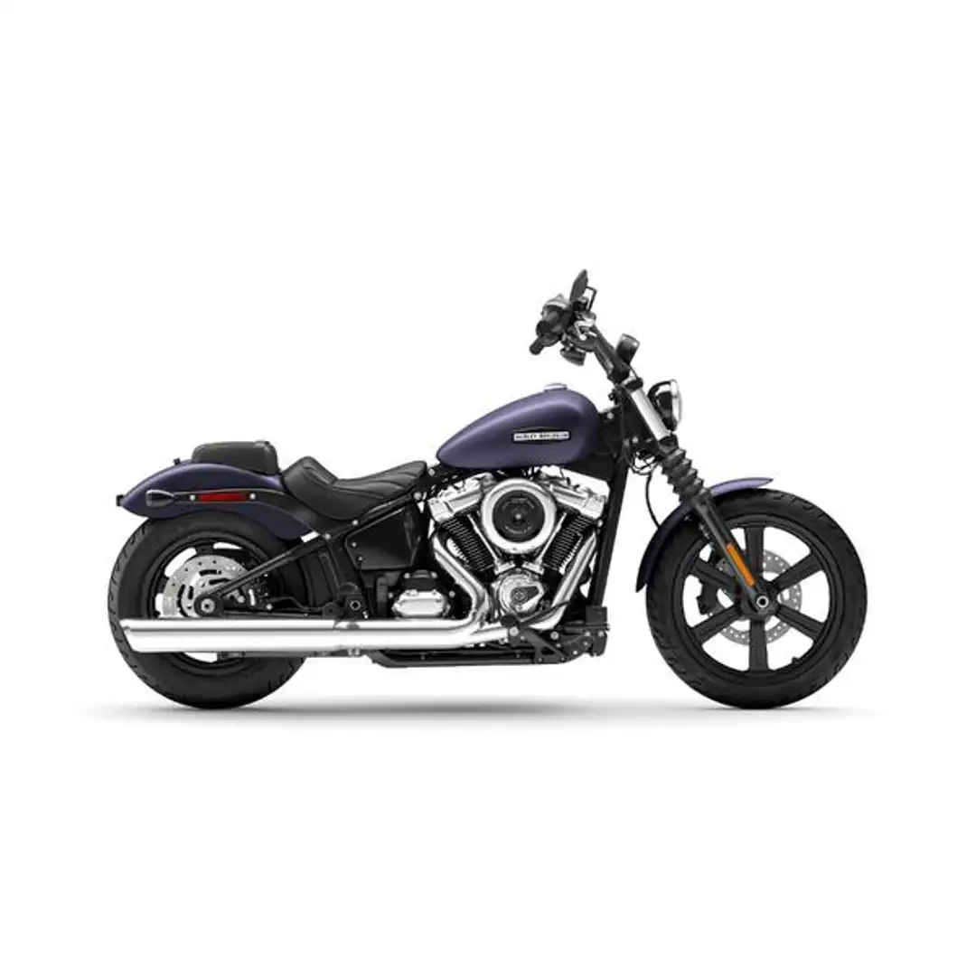 Harley-Davidson Street Bob FXBB SOFTAIL CAST WHEELS Violet - 1