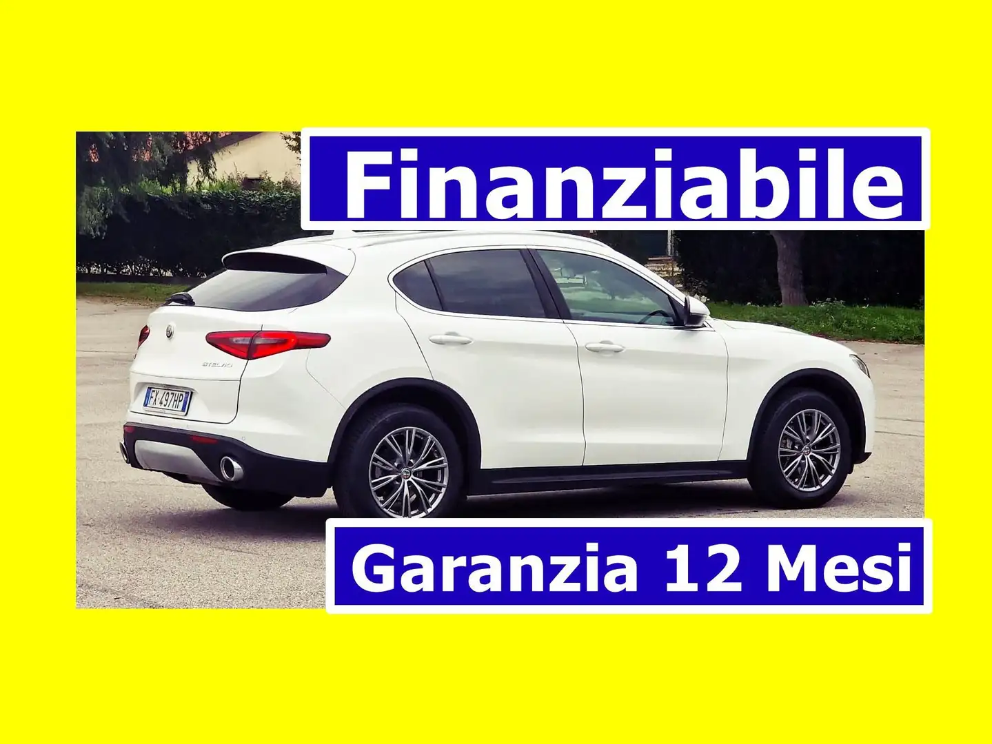 Alfa Romeo Stelvio Stelvio 2.2 t B-Tech Q4 190cv auto Weiß - 1