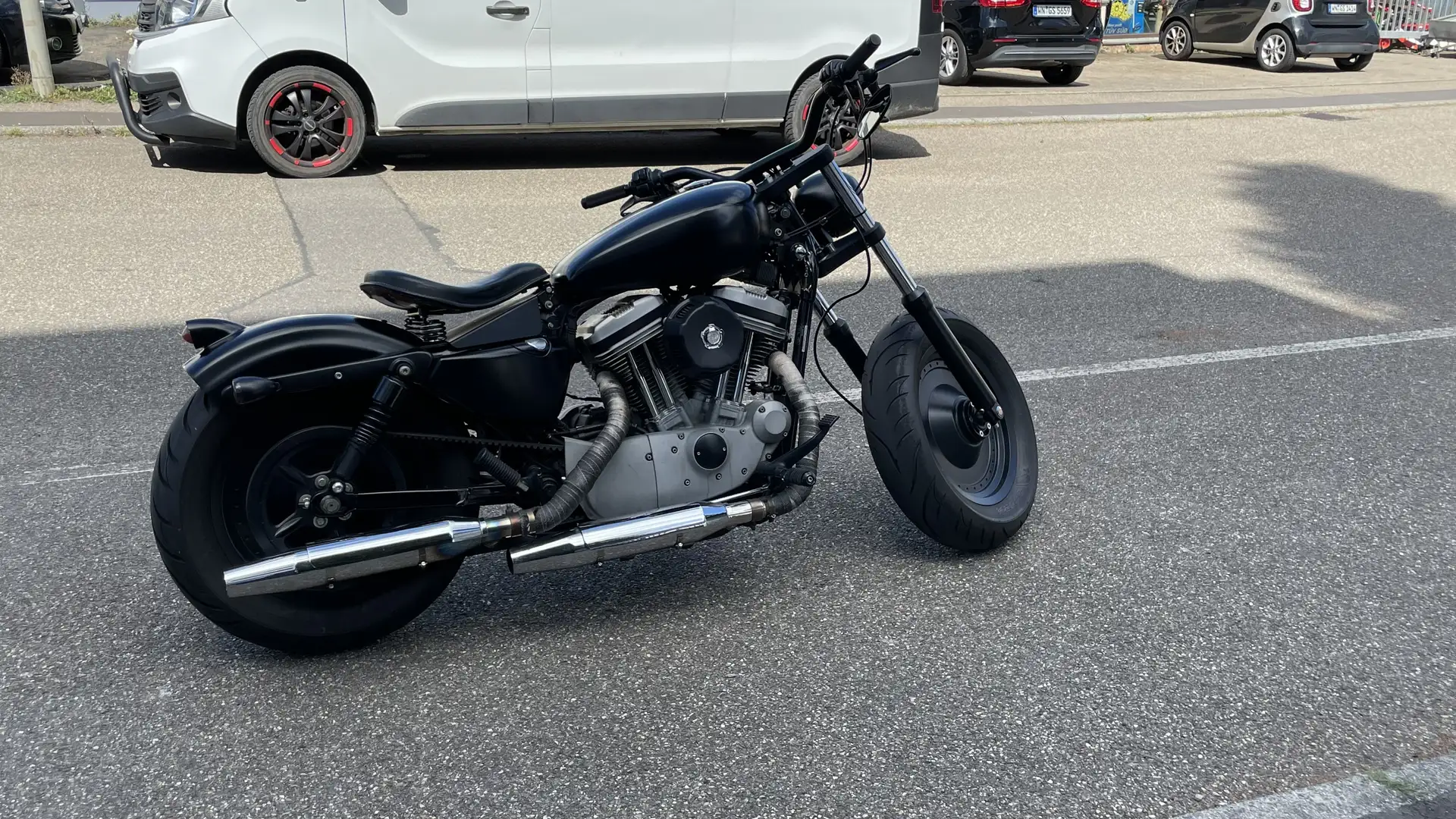 Harley-Davidson Sportster 883 Custom Bike - für Oldschool Liebhaber! (RESERVIER Negru - 1