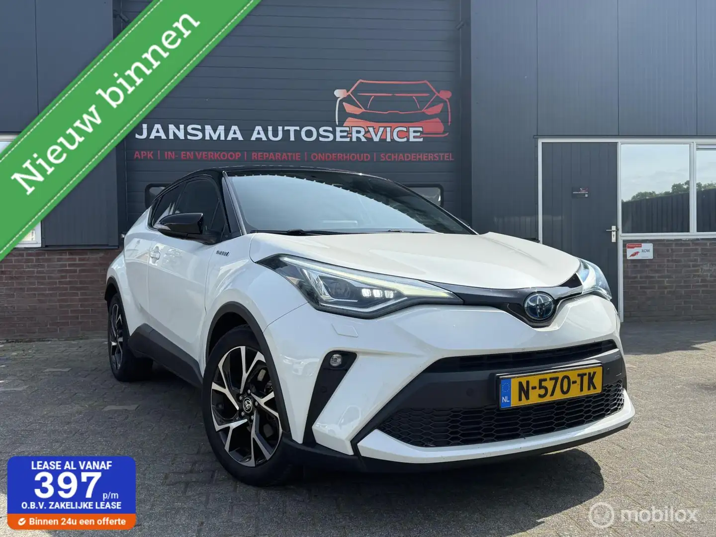 Toyota C-HR Hybrid Bi-Tone |Adaptive Cruise Contol|Trekhaak Blanco - 1