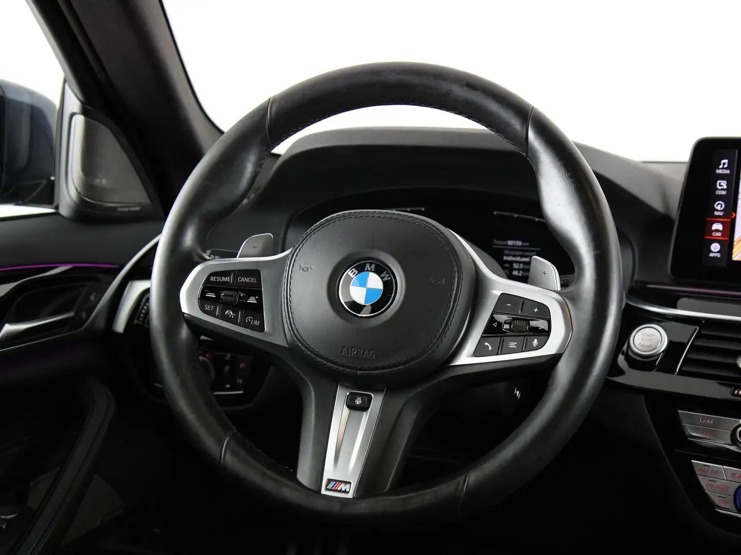 BMW 540 5-Serie 540i High Executive Edition M-Sport Bleu - 2