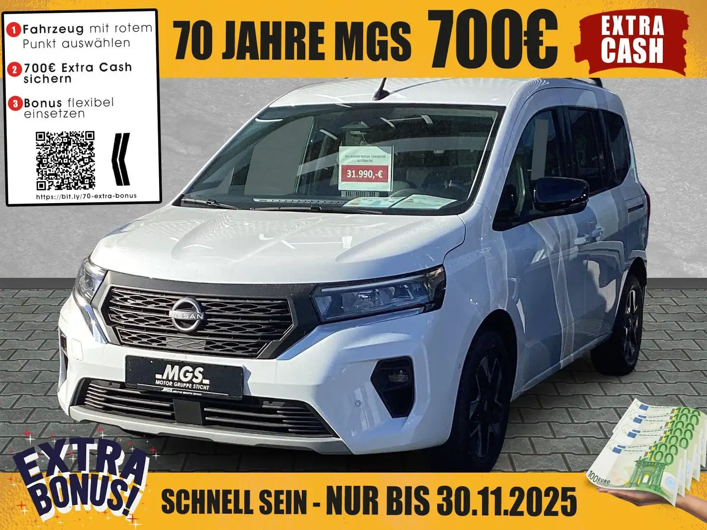 Nissan Townstar 1.3 16V DIG-T KAT Weiß - 1