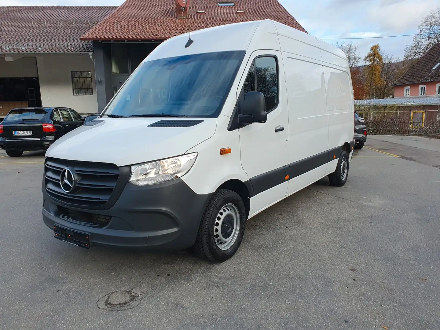 Mercedes-Benz Sprinter 214 CDI Hoch-Lang Webasto Top Zustand Blanco - 1