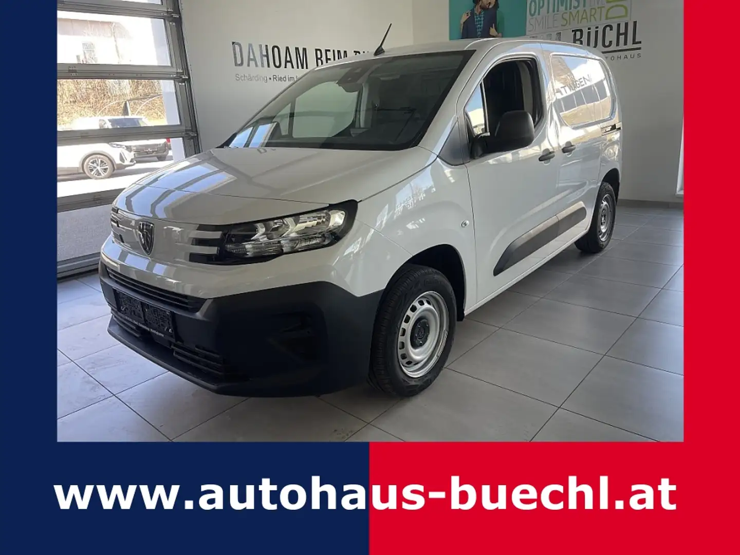 Peugeot Partner Partner Standard L1 BlueHDi 100 S&S Premium Weiß - 1