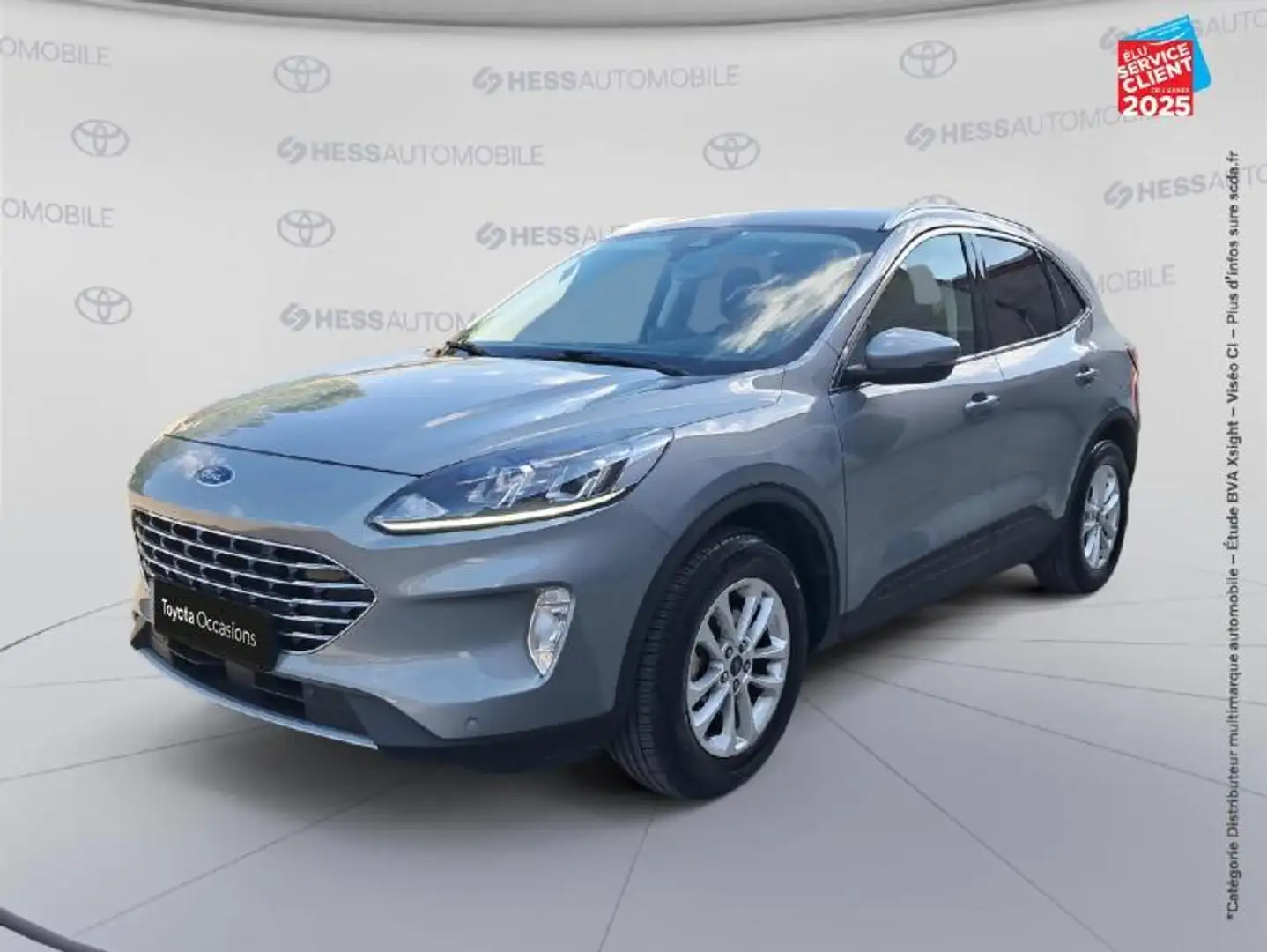 Ford Kuga 2.0 EcoBlue 150ch mHEV Titanium Gris - 1
