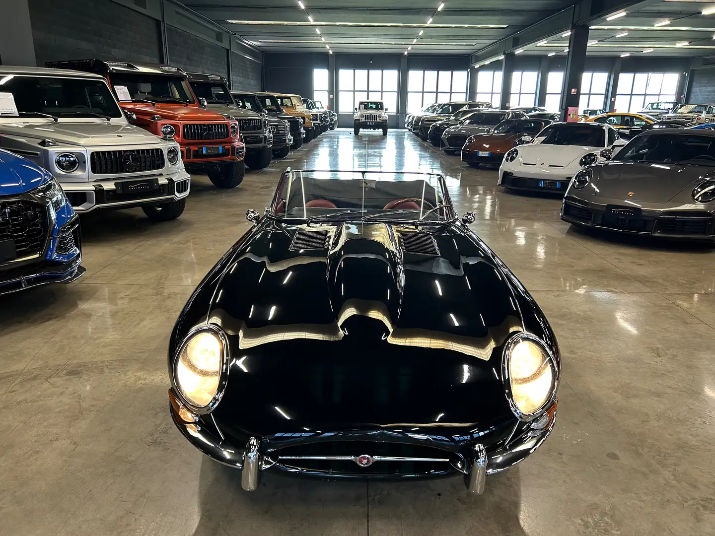 Jaguar E-Type Series 1 - 4.2- CERTIFICATA JAGUAR E DOCUMENTATA Noir - 2