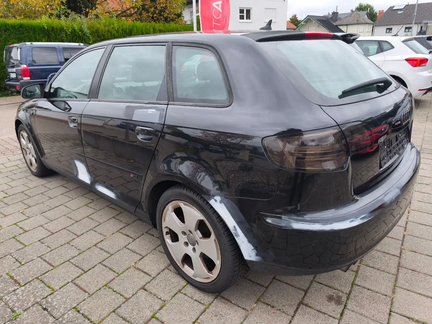 Audi A3 Sportback 2.0  S line Sportpaket plus quattro Schwarz - 2