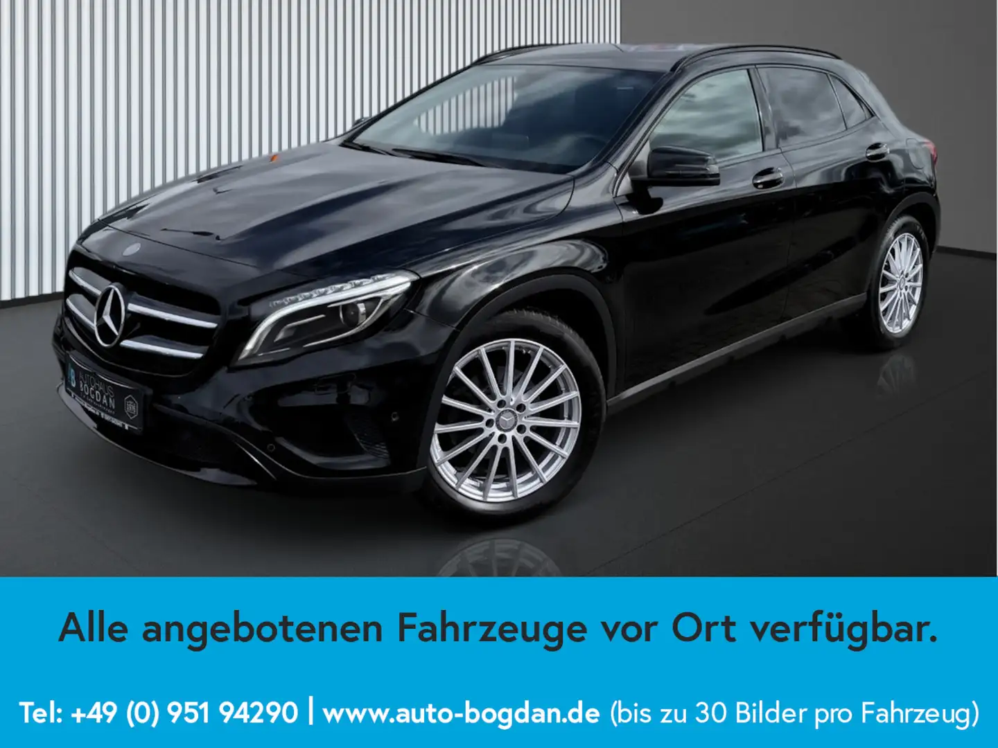 Mercedes-Benz GLA 200 Urban BiXenon*AHK*Teilleder*Kamera*PDC Negro - 2