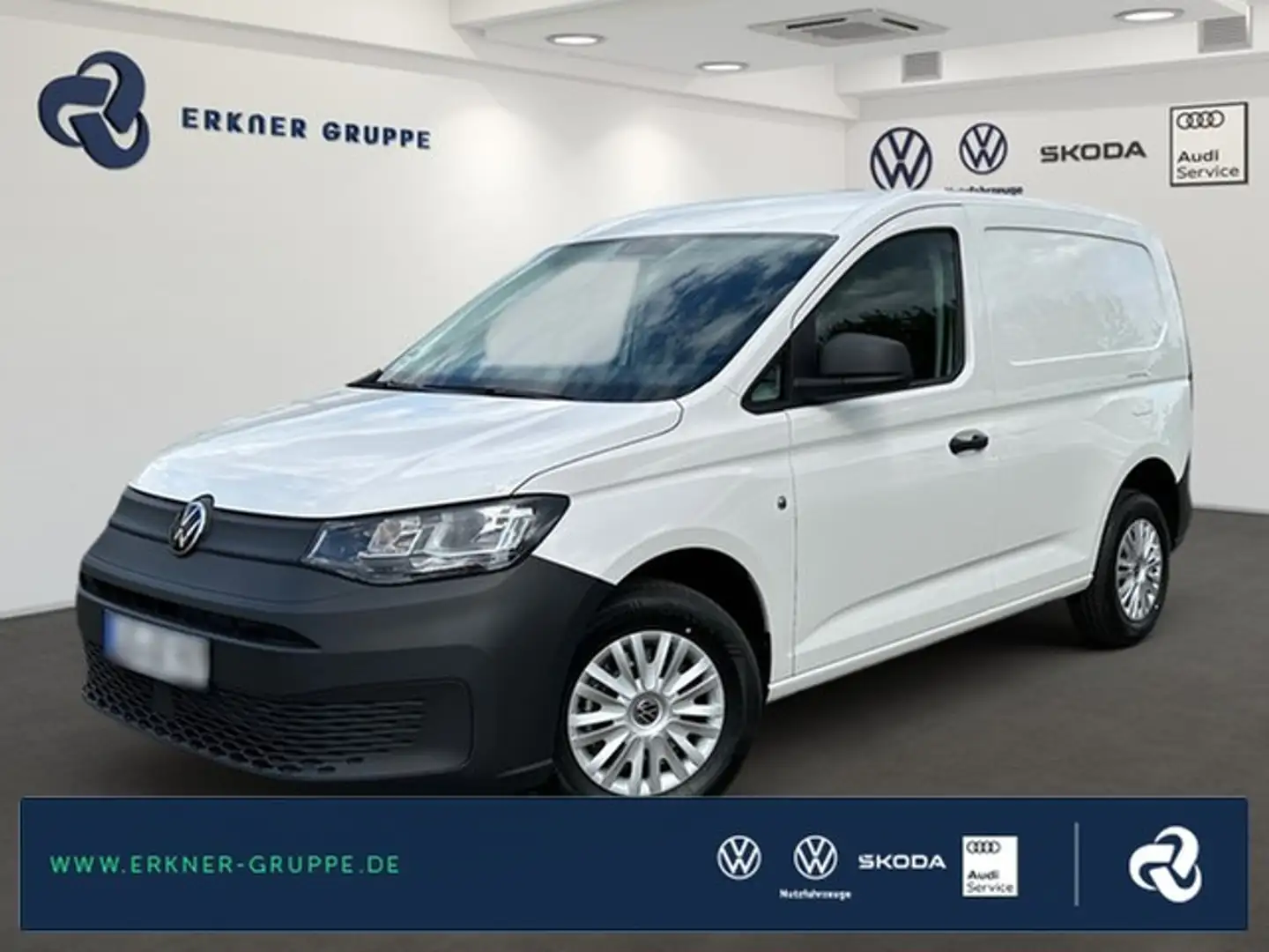 Volkswagen Caddy Cargo 2.0TDI ++KLIMA+APP-CONNECT+GRA++ Weiß - 1
