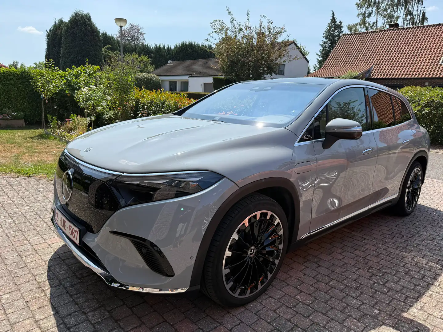 Mercedes-Benz EQS SUV EQS 450 4-Matic Luxury Line Grau - 2