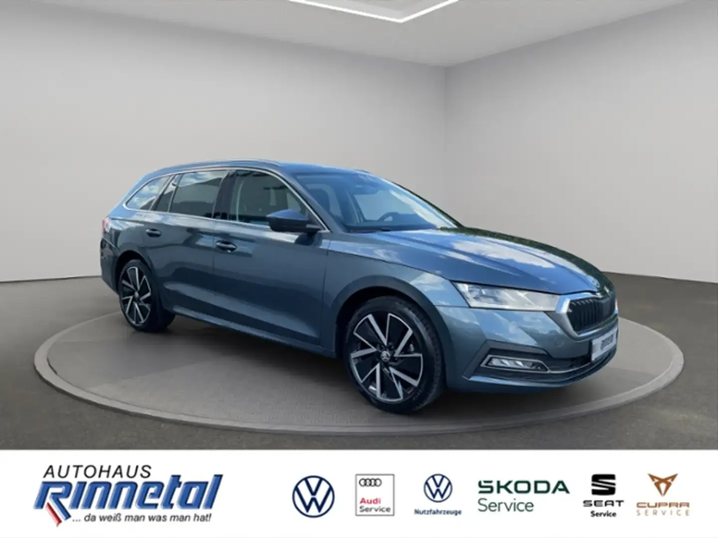 Skoda Octavia Combi 1,5 TSI Style AHK+KAMERA+NAVI+LED LICHT+KLI Grau - 2