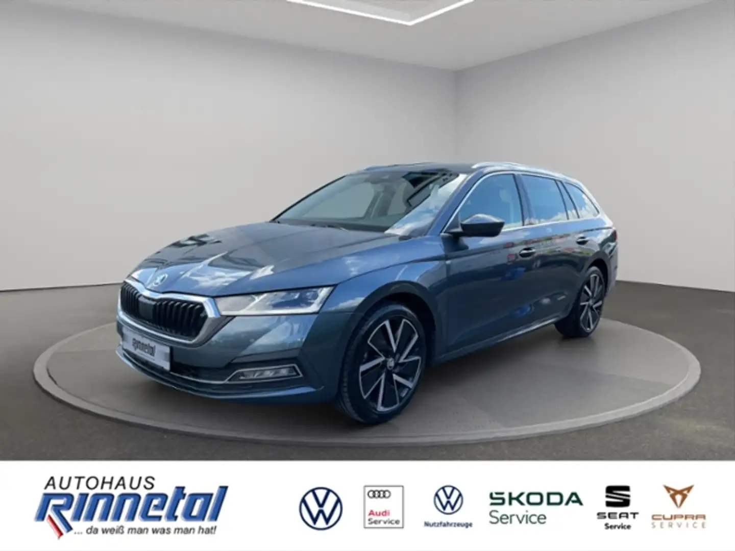 Skoda Octavia Combi 1,5 TSI Style AHK+KAMERA+NAVI+LED LICHT+KLI Grau - 1