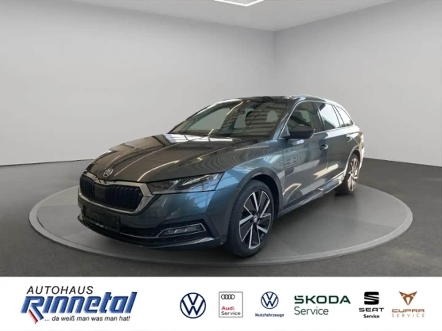 Skoda Octavia Combi 1,5 TSI Style NAVI+KAM+LED+18"+KLIMA+ESP+SH Grau - 1