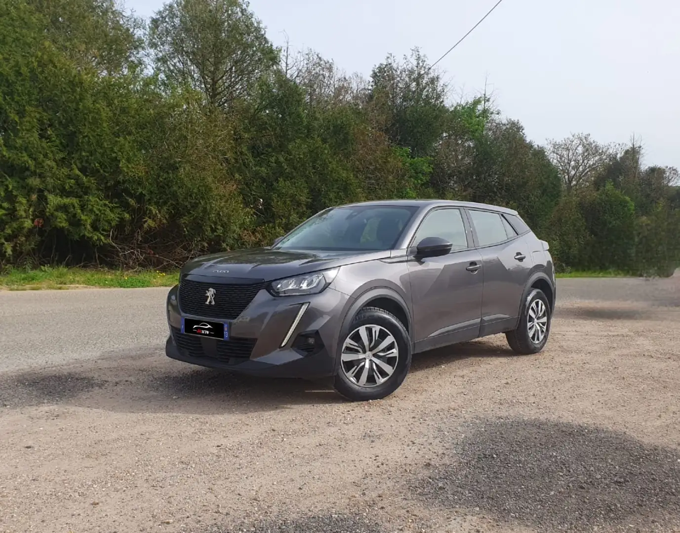 Peugeot 2008 2008 1.6 BlueHDi 100ch S Gris - 1