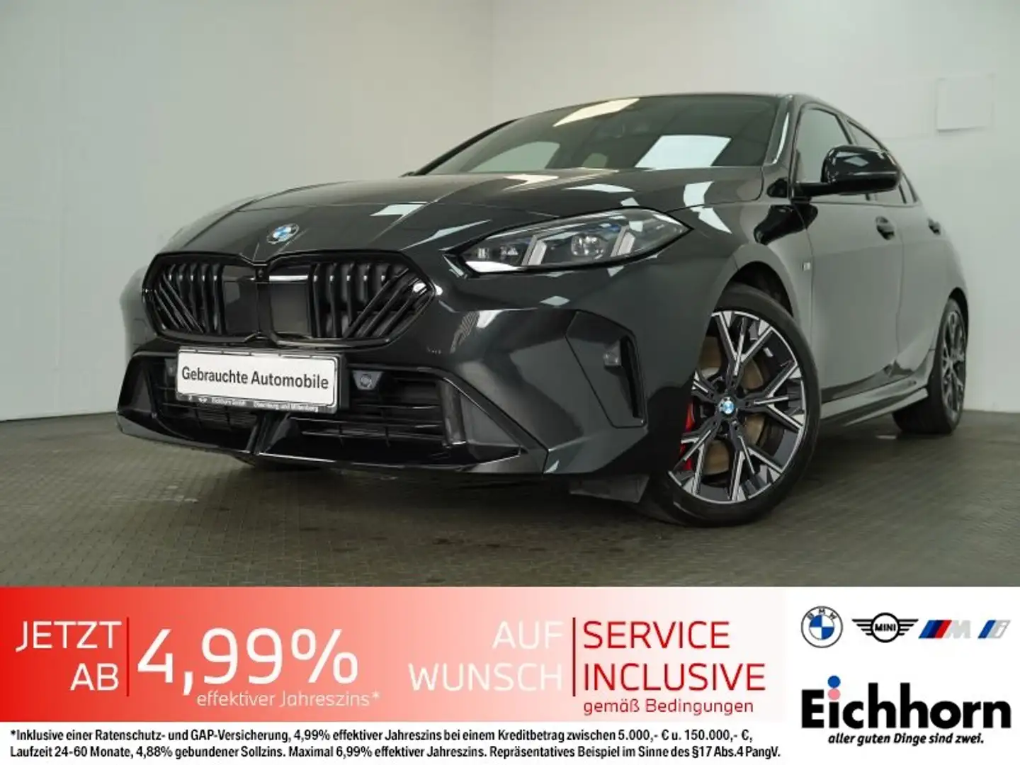 BMW 120 i M Sportpaket Pro *NAVI.PARKASSIST.LED-SW* Noir - 1