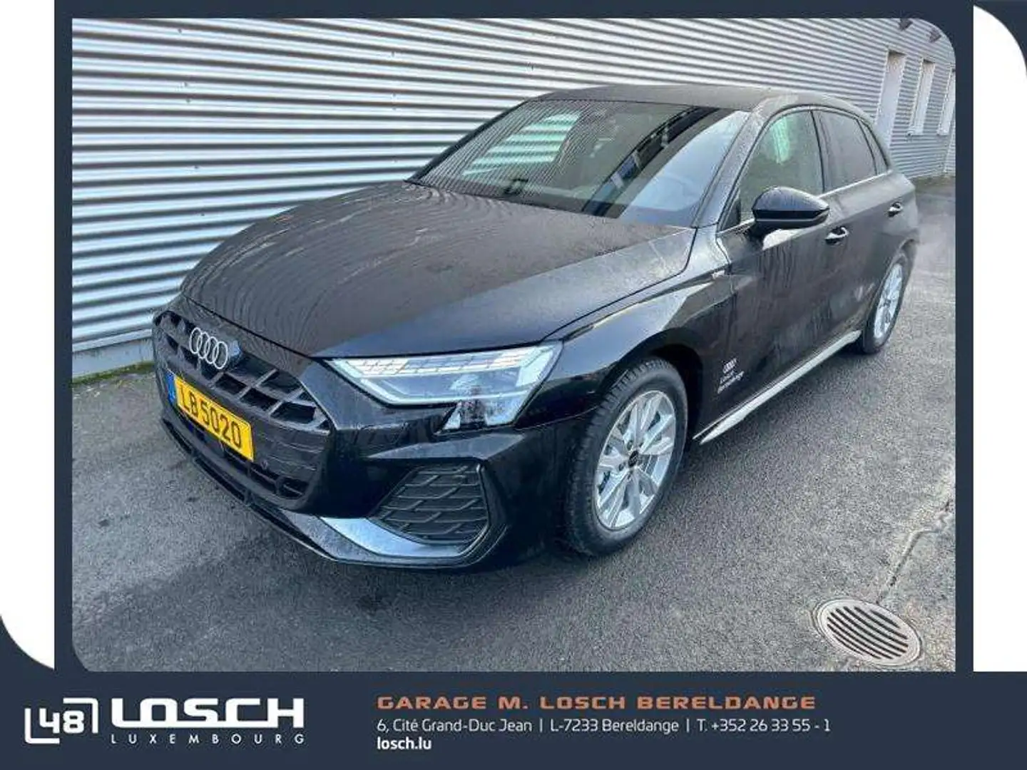 Audi A3 S line Noir - 1