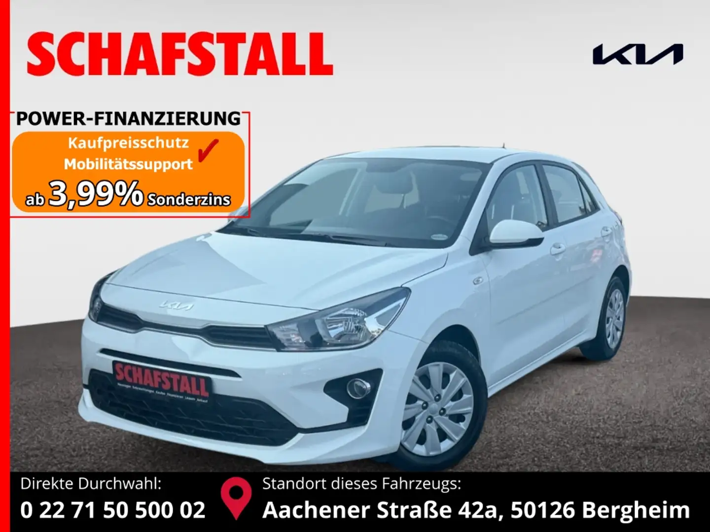 Kia Rio Edition 7 EMOTION KLIMA 1.Hand FACELIFT Sitzheizun Weiß - 1