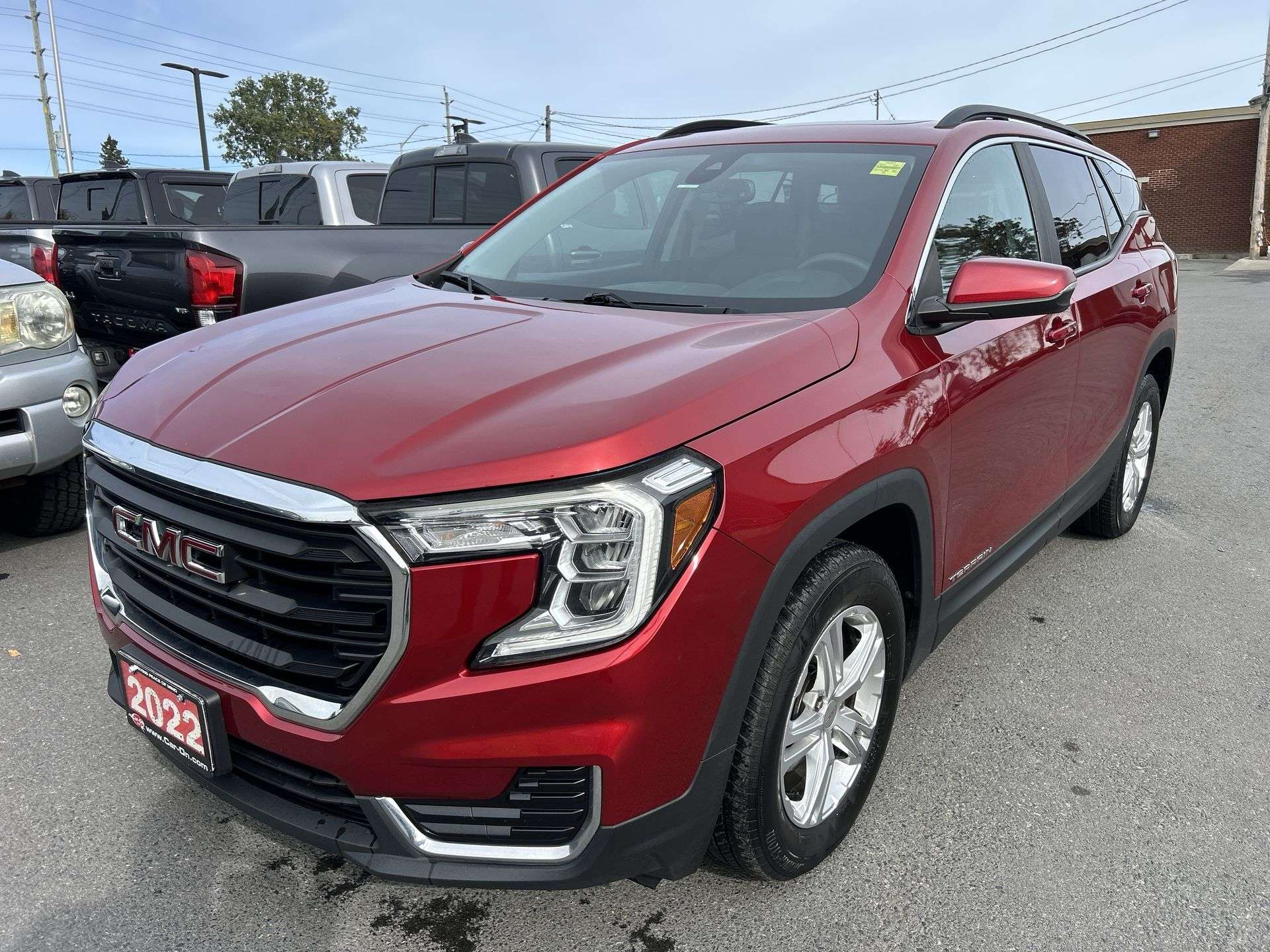Red 2022 GMC Terrain SUV / Crossover All-Wheel Drive Automatic