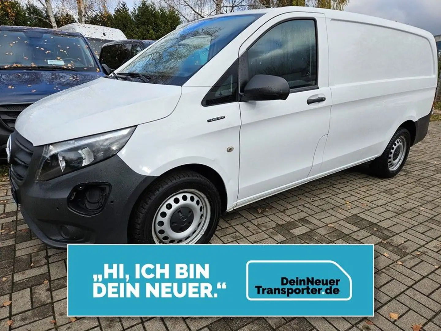 Mercedes-Benz Vito eVito 112 LANG|60 kWh|120 km/h|SERVICE NEU Weiß - 1