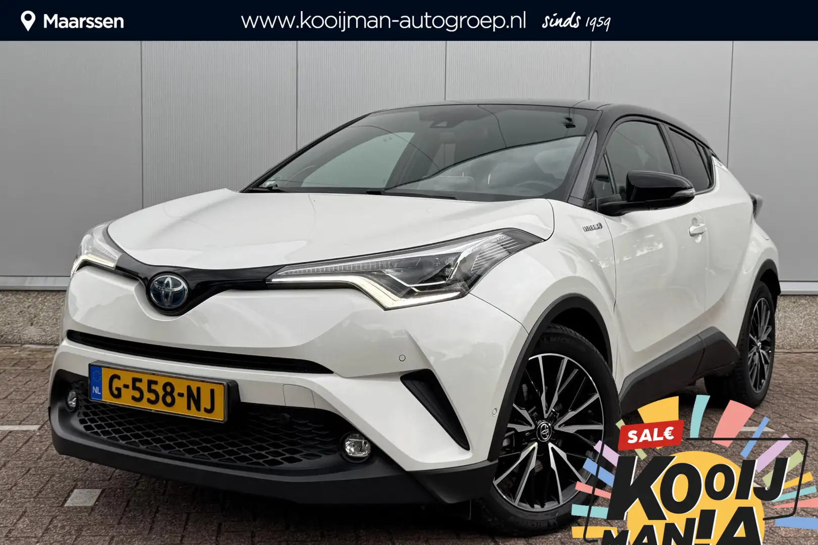 Toyota C-HR 1.8 Hybrid Style Ultimate Trekhaak, Navigatie, Dod Wit - 1