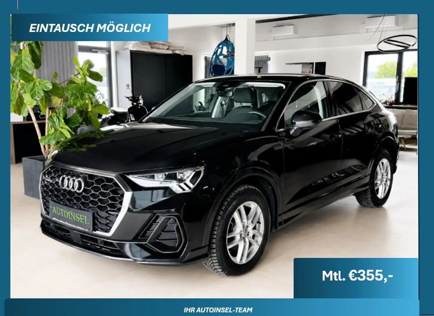 Audi Q3 35 TDI quattro Sportback AUT. Virtual Tacho Kamera Schwarz - 1
